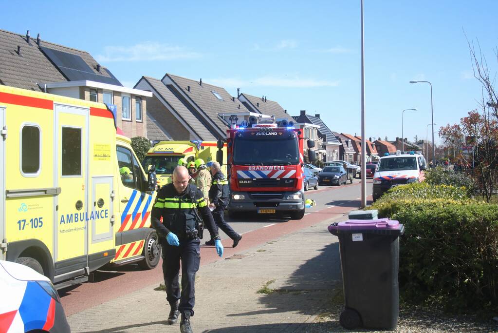 Fietser zwaargewond na aanrijding