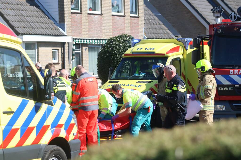 Fietser zwaargewond na aanrijding