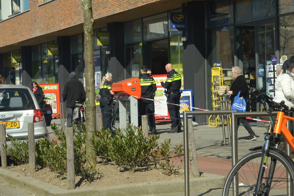 Man aangehouden na overval op winkel