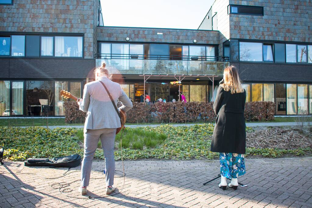 Muzikale optredens in verzorgingshuizen