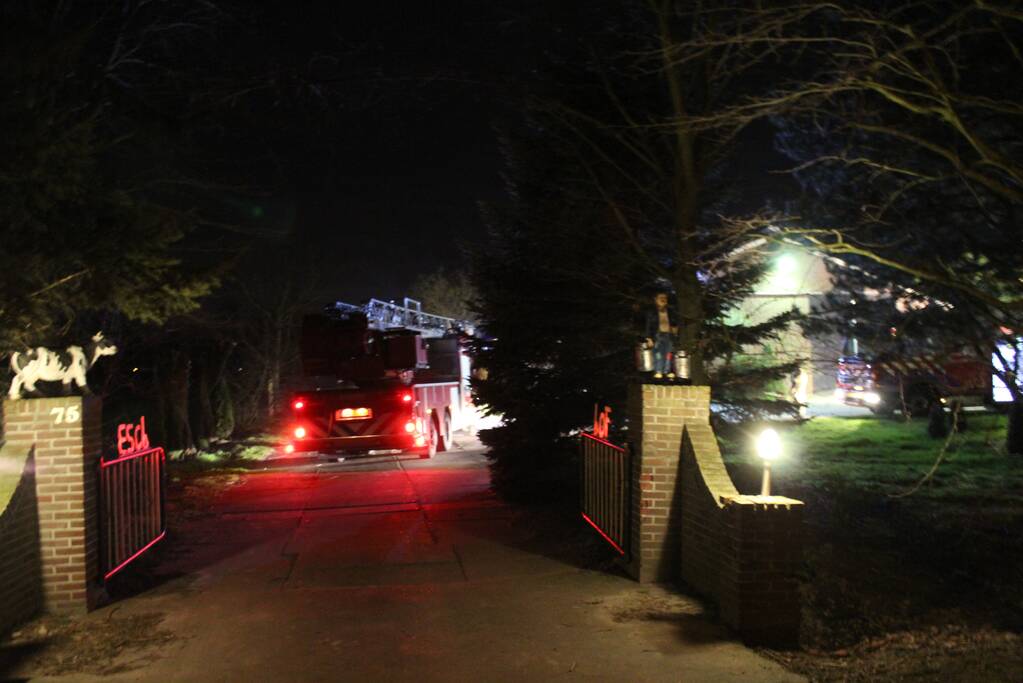 Geen brand in schoorsteen na onderzoek