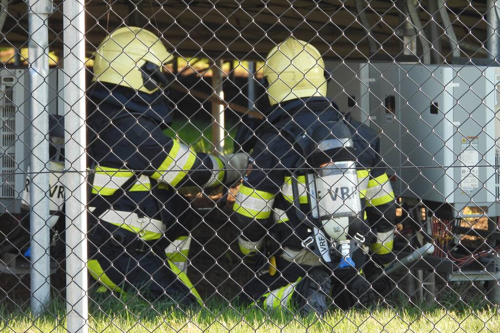 Brand in transformatoren zonnepanelenveld LontZon