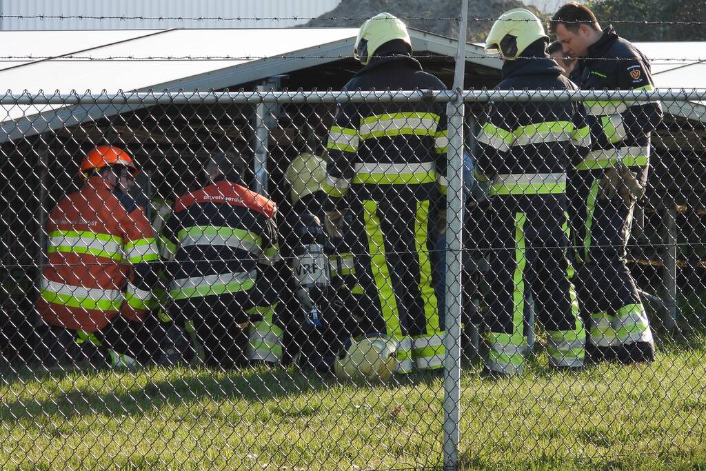 Brand in transformatoren zonnepanelenveld LontZon