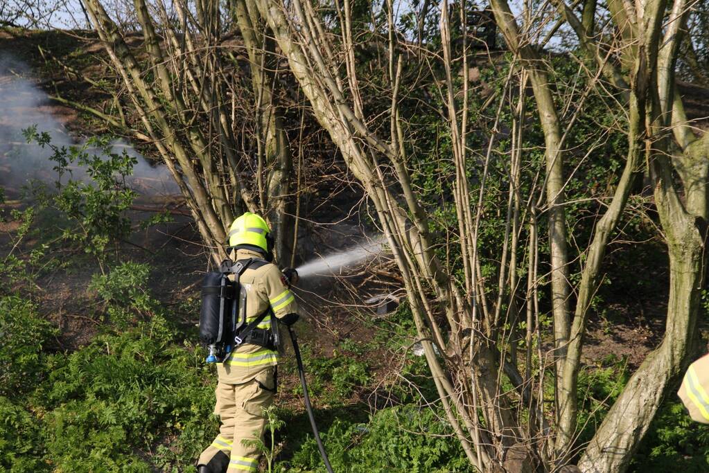 Brand in bosschage