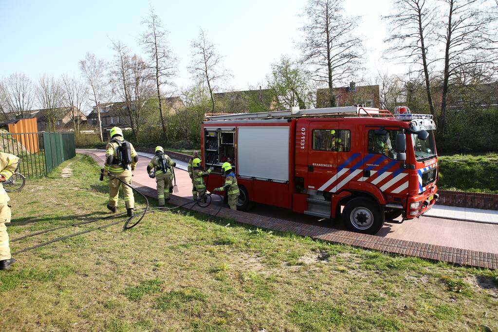 Brand in bosschage