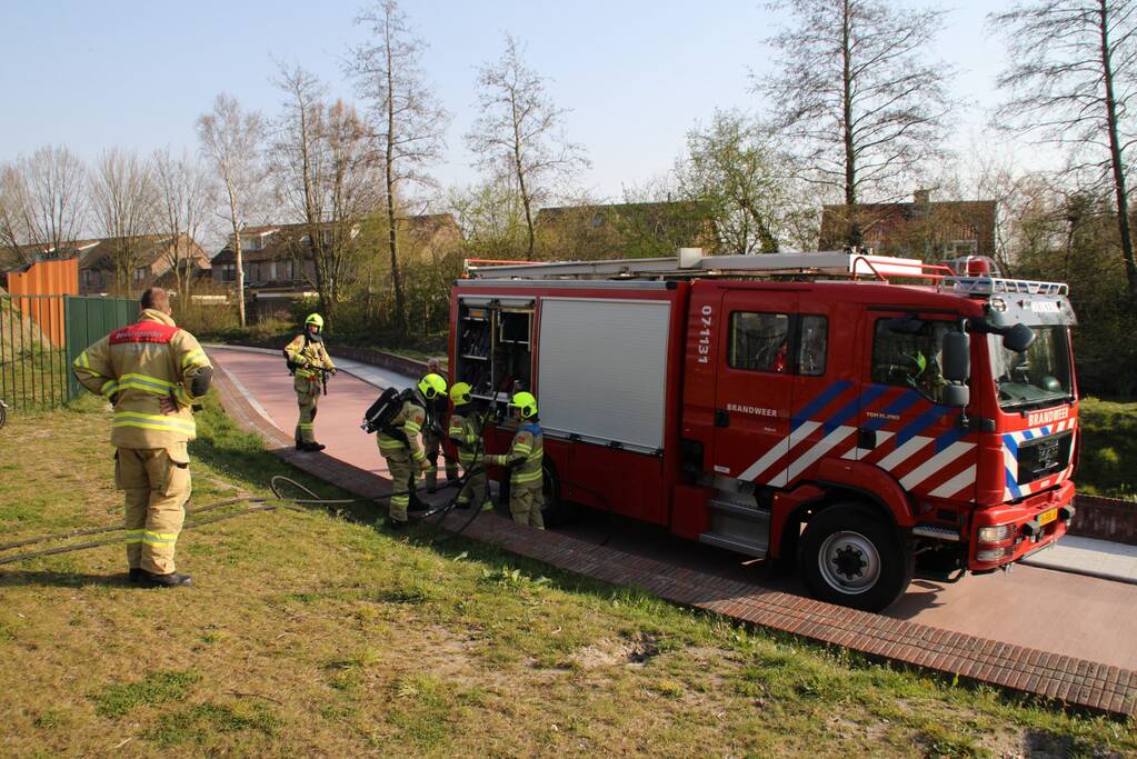 Brand in bosschage