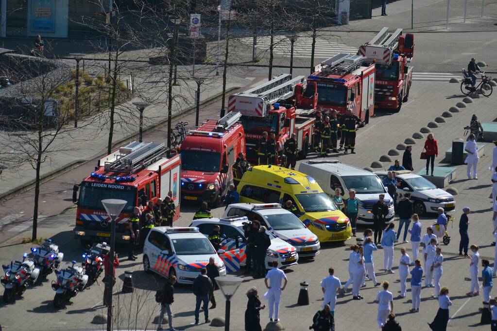Eerbetoon aan zorgmedewerkers LUMC