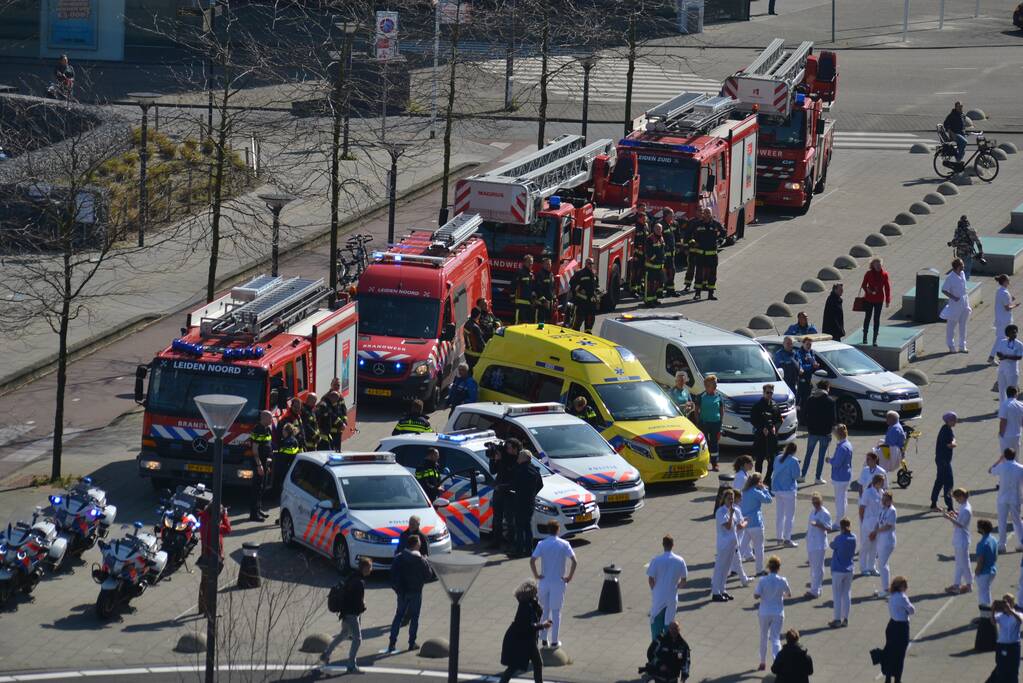 Eerbetoon aan zorgmedewerkers LUMC