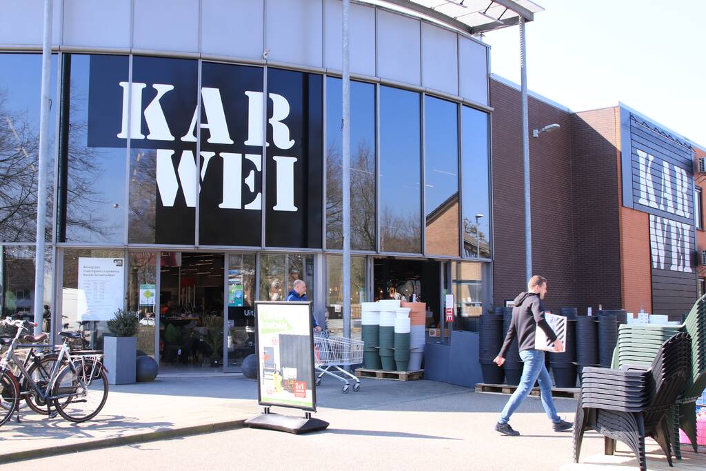 Beveiliging bij bouwmarkt Karwei voorkomt ongeregelheden