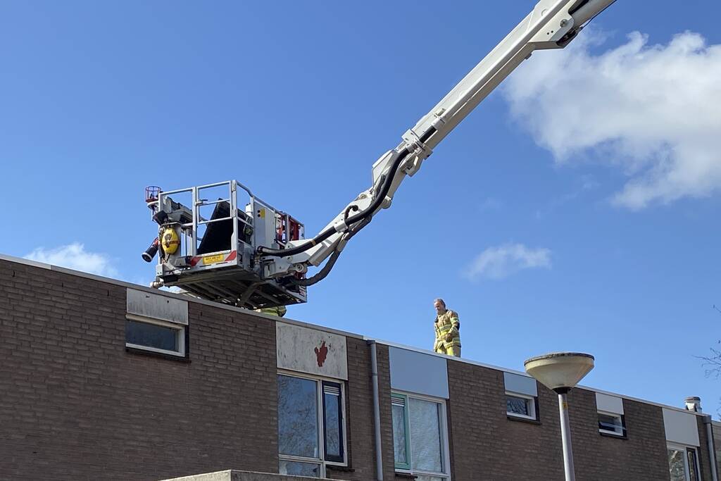 Zonnepanelen vormen gevaar door stormschade