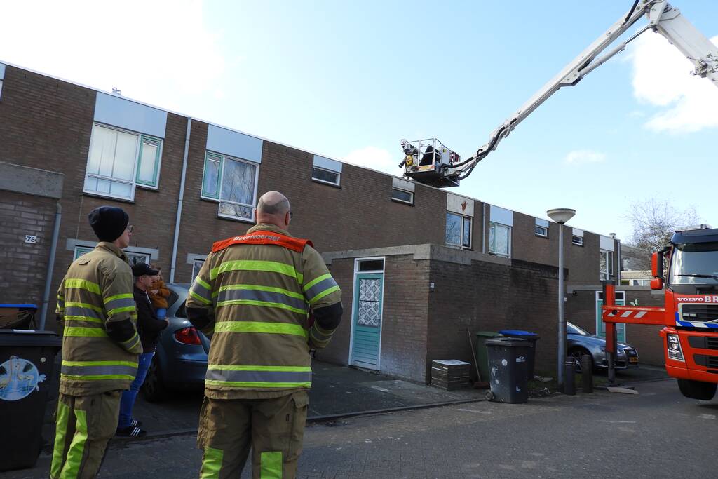 Zonnepanelen vormen gevaar door stormschade