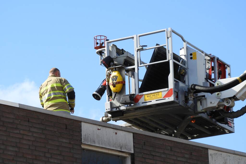 Zonnepanelen vormen gevaar door stormschade