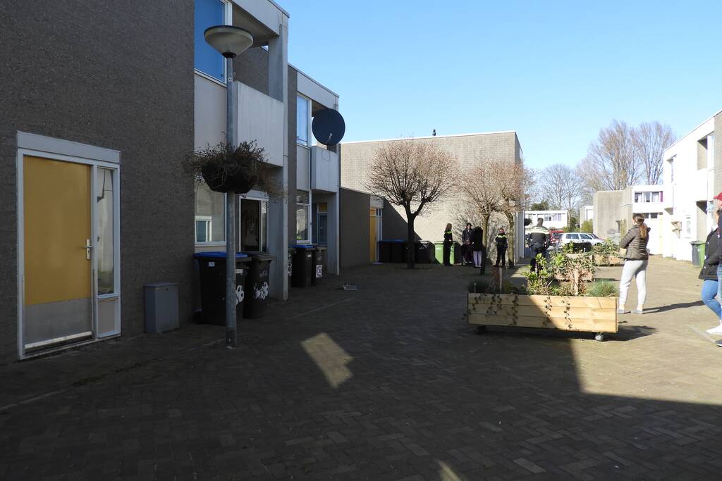 Brand in keuken van woning