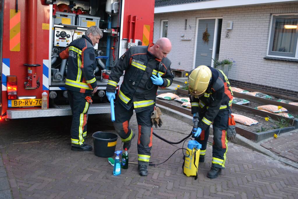 Brandweer komt te hulp bij afhijsing coronapatient
