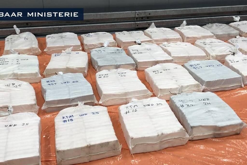 Douane onderschept 865 kilo cocaïne