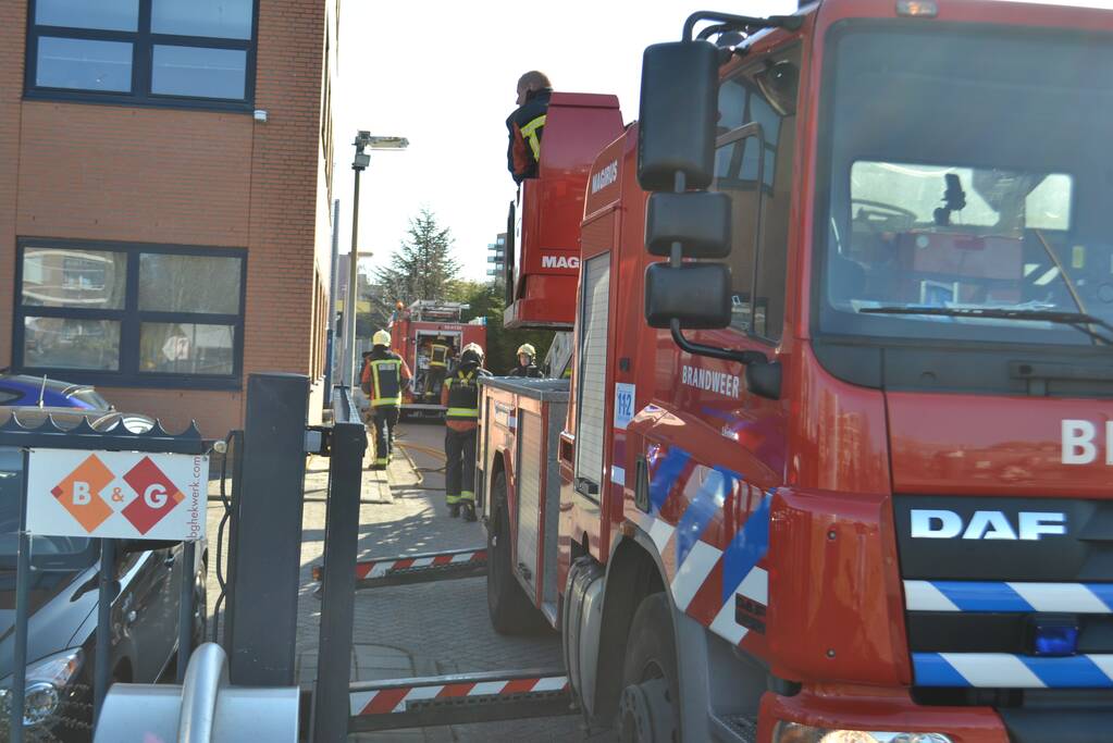 Veel rook door verbrande accu's bij Praxis Automation Technology