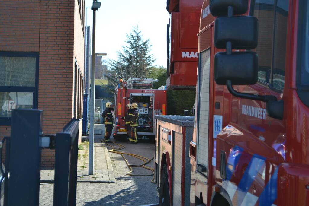 Veel rook door verbrande accu's bij Praxis Automation Technology