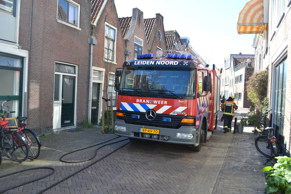 Gasleiding geraakt tijdens verbouwwerkzaamheden