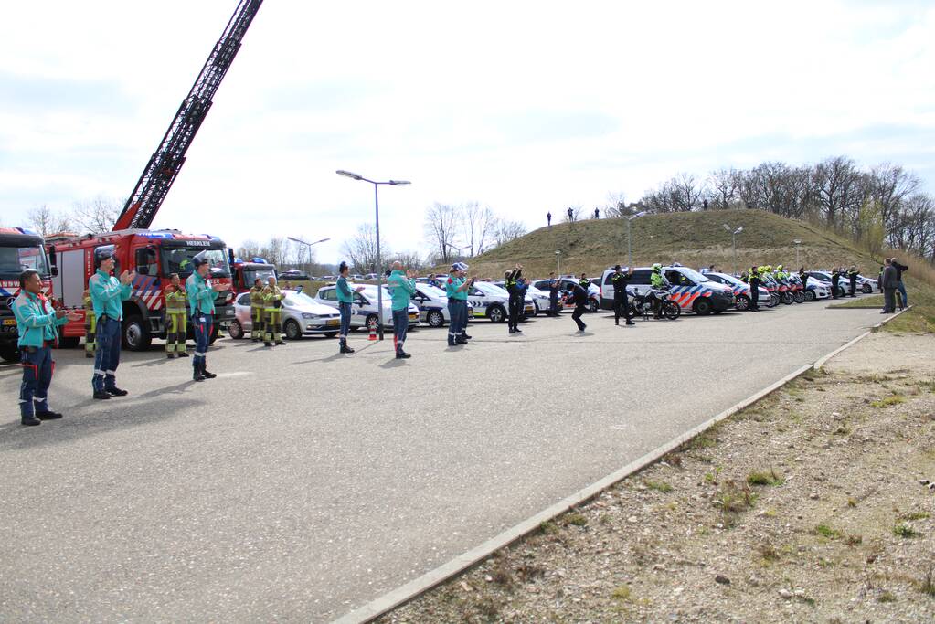 Applaus voor zorgpersoneel AKO Heerlen Zuyderland Ziekenhuis