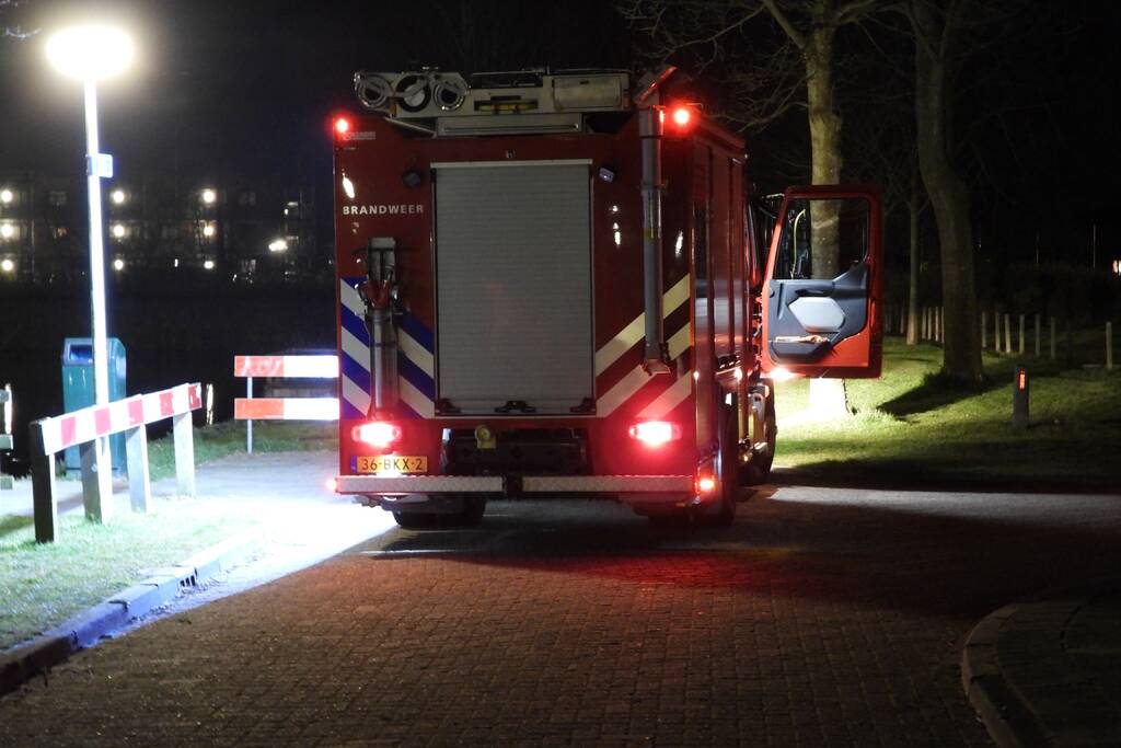 Fietslamp in sloot zorgt voor massale inzet hulpdiensten