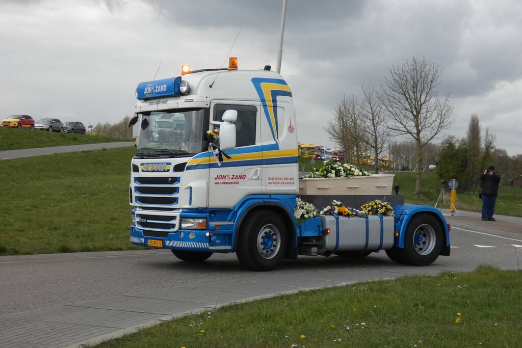 Eerbetoon aan overleden berger Arno de Heus