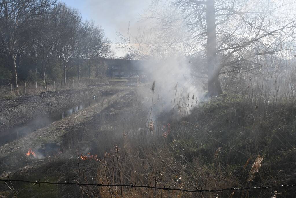 Buitenbrand op Industrieterrein Kickersbloem