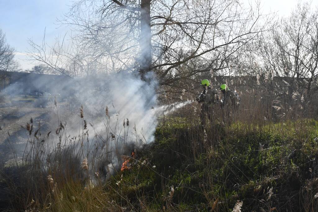 Buitenbrand op Industrieterrein Kickersbloem