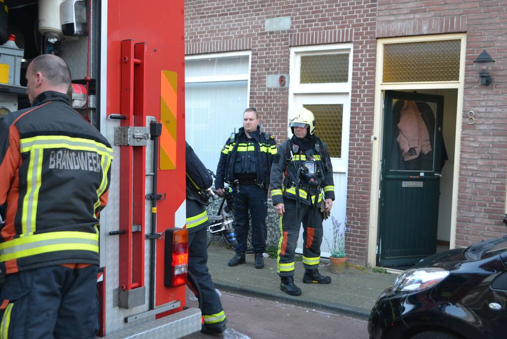 Hanglamp veroorzaakt brand in woning