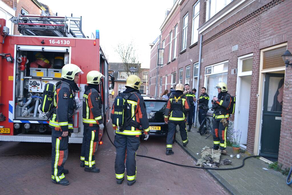 Hanglamp veroorzaakt brand in woning