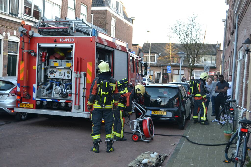 Hanglamp veroorzaakt brand in woning