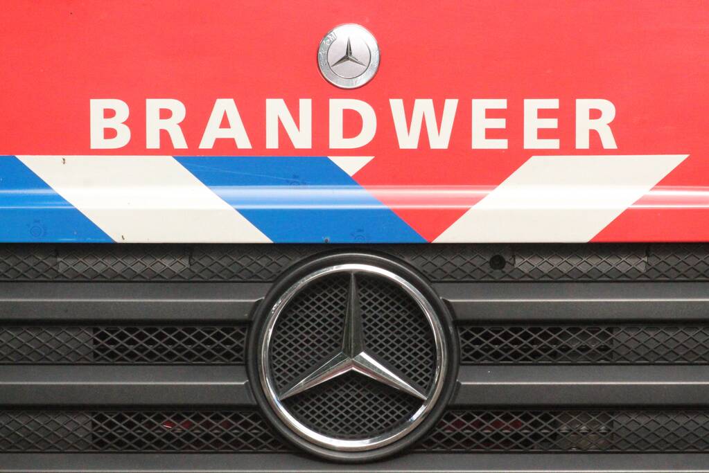 Uitslaande brand achterkant woning