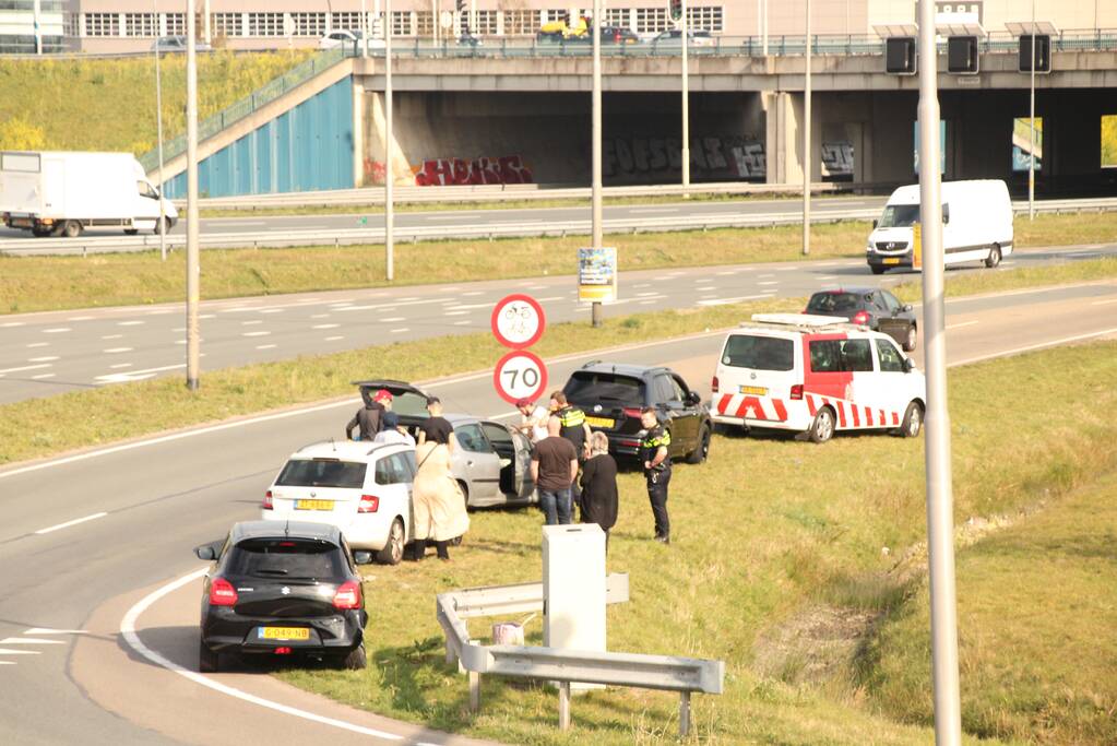 Aanrijding met meerdere voertuigen