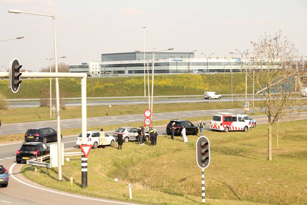 Aanrijding met meerdere voertuigen