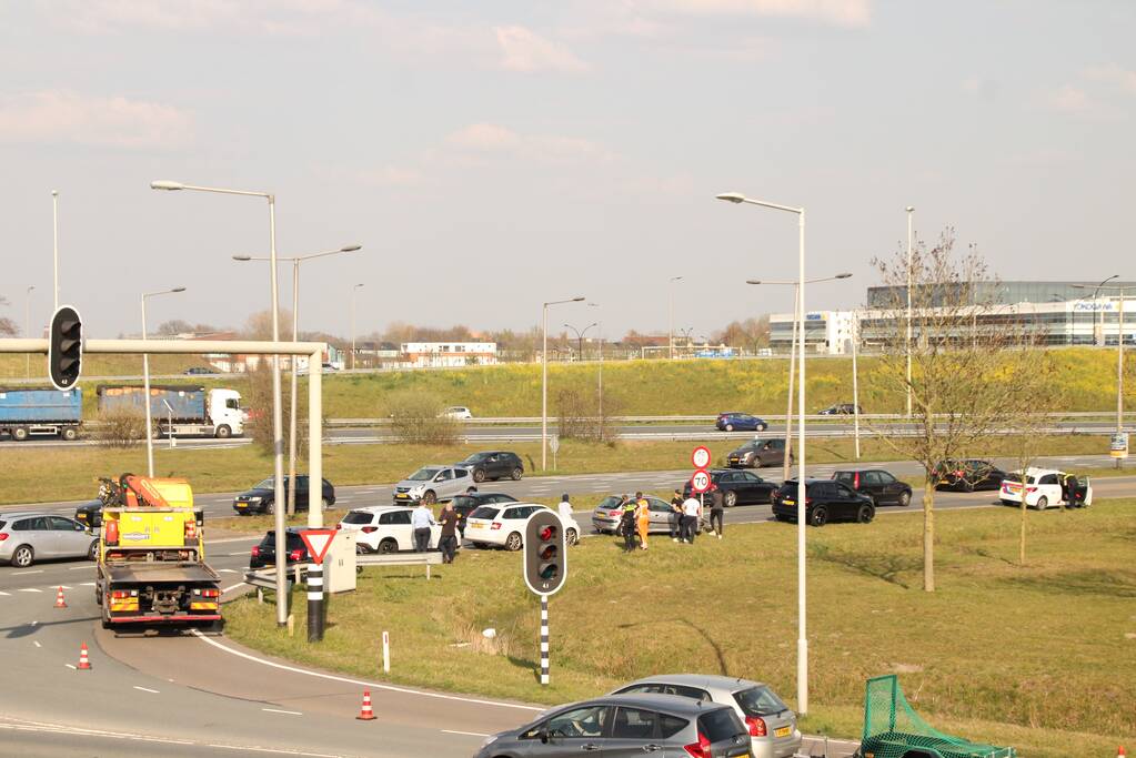 Aanrijding met meerdere voertuigen
