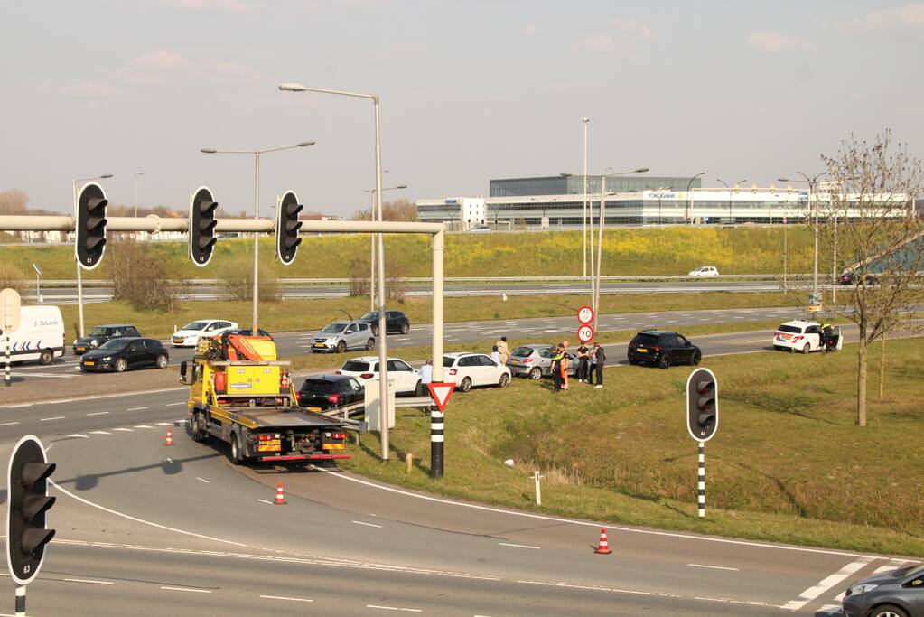 Aanrijding met meerdere voertuigen
