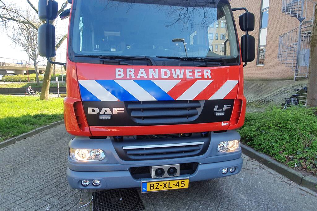 Gaslucht waargenomen in flat