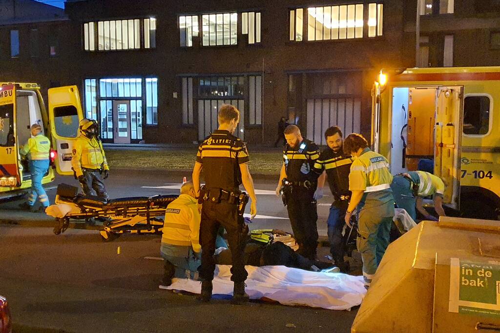 Twee gewonden na valpartij met scooter