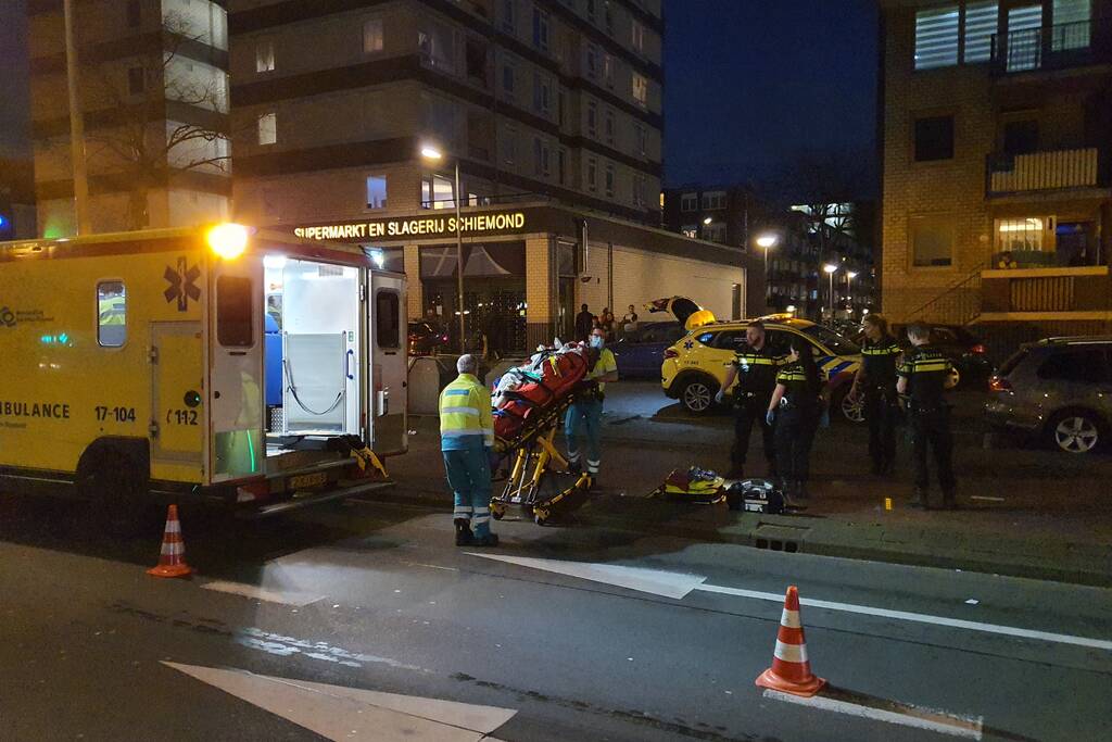 Twee gewonden na valpartij met scooter