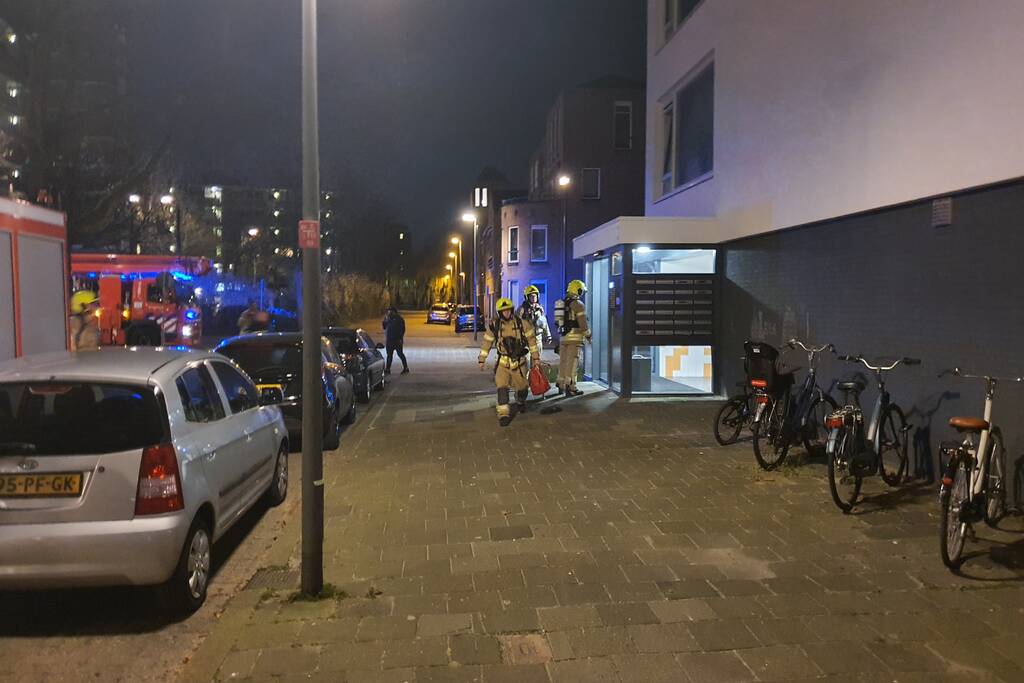 Vergeten pannetje in keuken zorgt voor rookontwikkeling