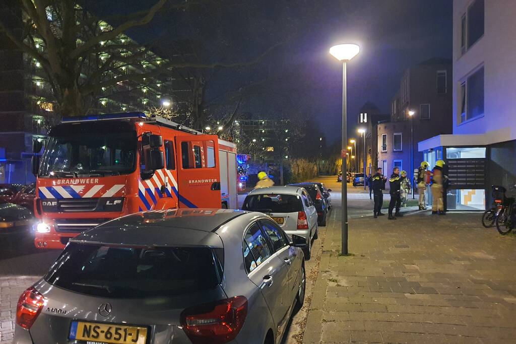 Vergeten pannetje in keuken zorgt voor rookontwikkeling