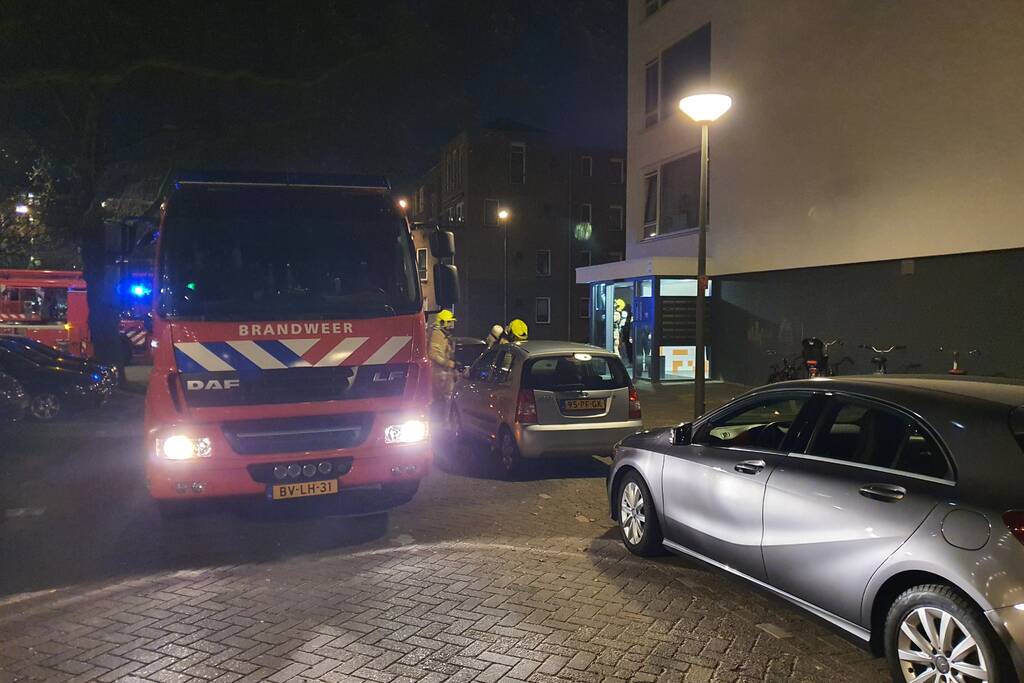 Vergeten pannetje in keuken zorgt voor rookontwikkeling