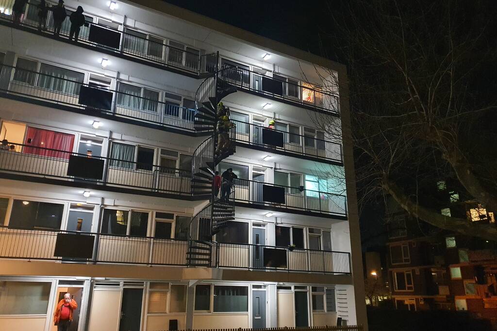 Vergeten pannetje in keuken zorgt voor rookontwikkeling