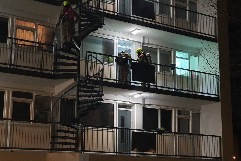 Vergeten pannetje in keuken zorgt voor rookontwikkeling