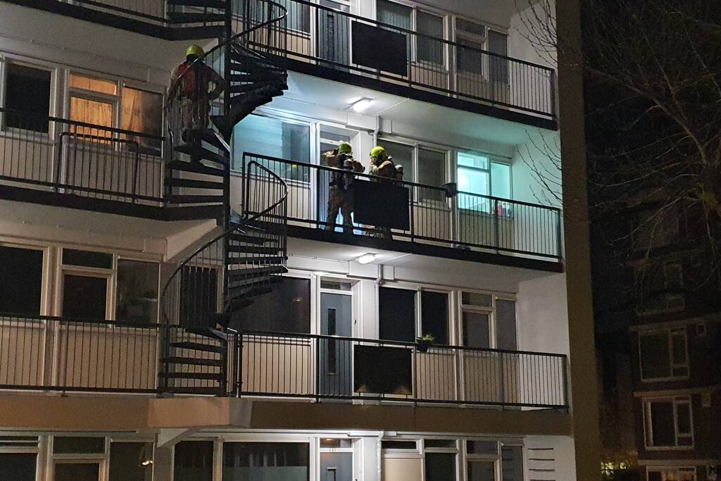 Vergeten pannetje in keuken zorgt voor rookontwikkeling