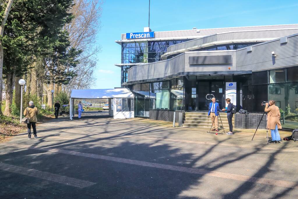 Covid-19 controlepunt geopend op bedrijventerrein Noordschil