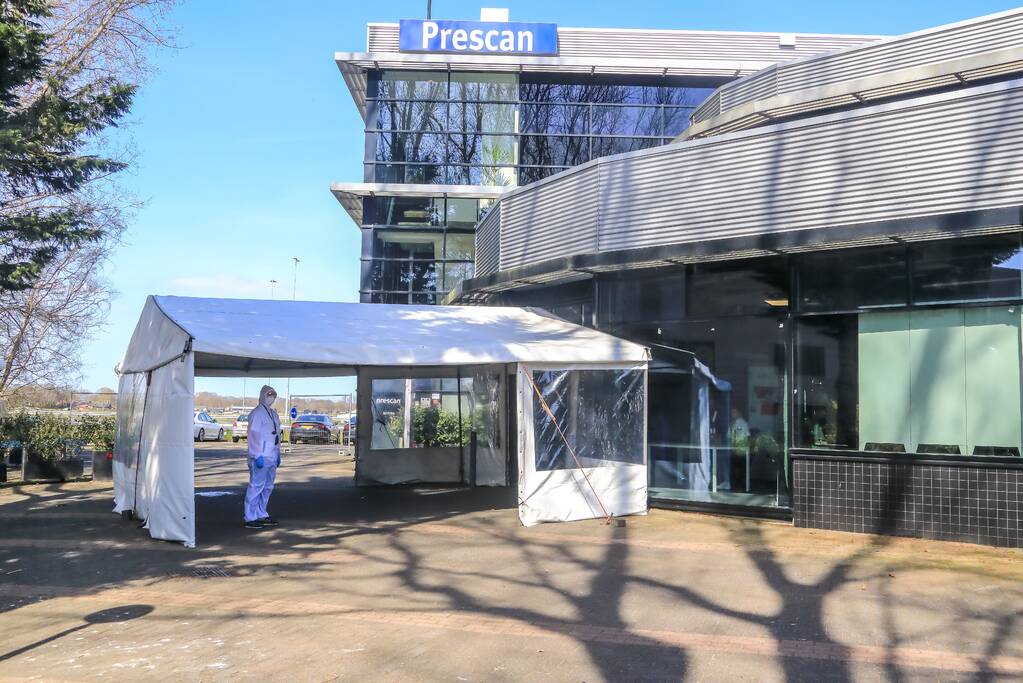 Covid-19 controlepunt geopend op bedrijventerrein Noordschil