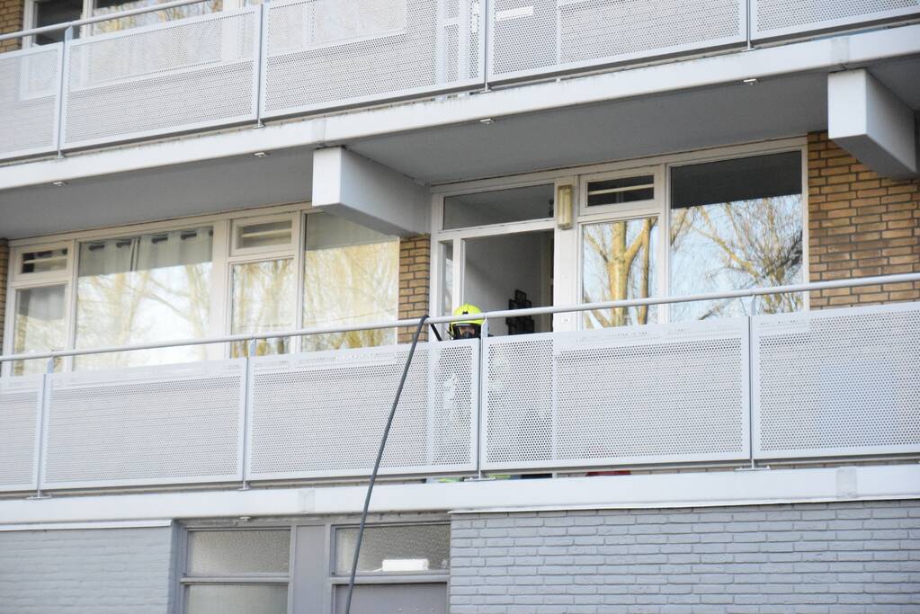 Gewonde bij brand in appartement