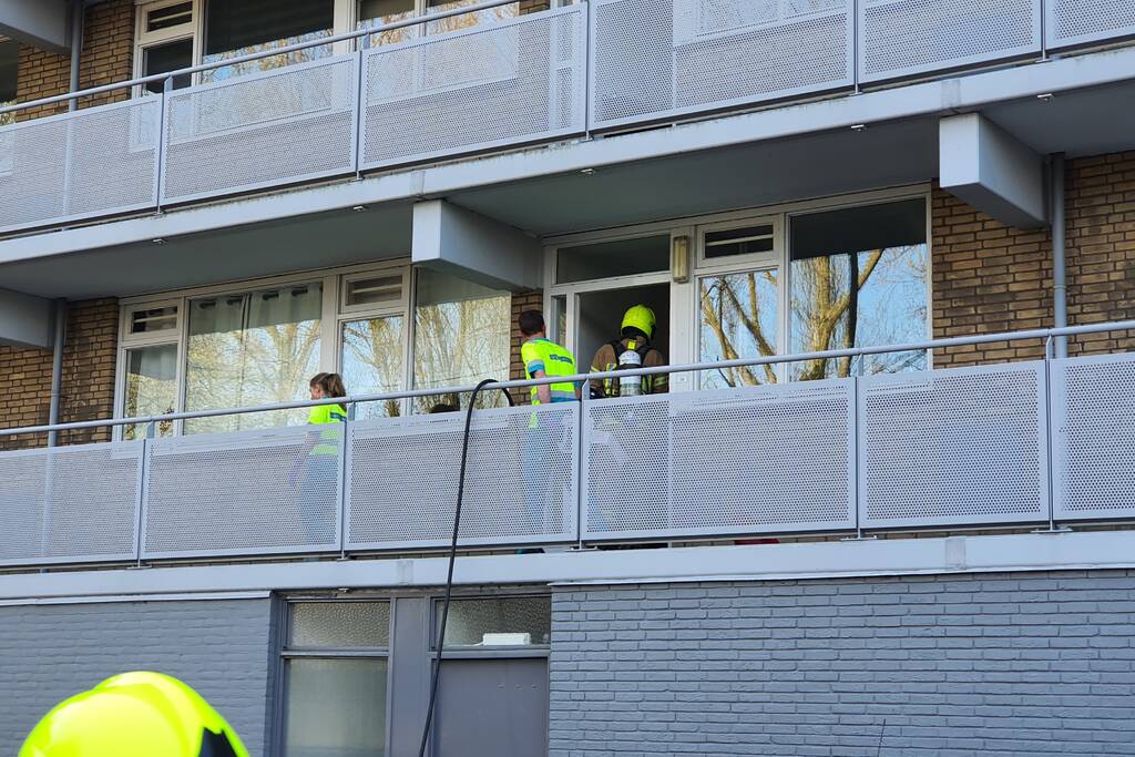 Gewonde bij brand in appartement