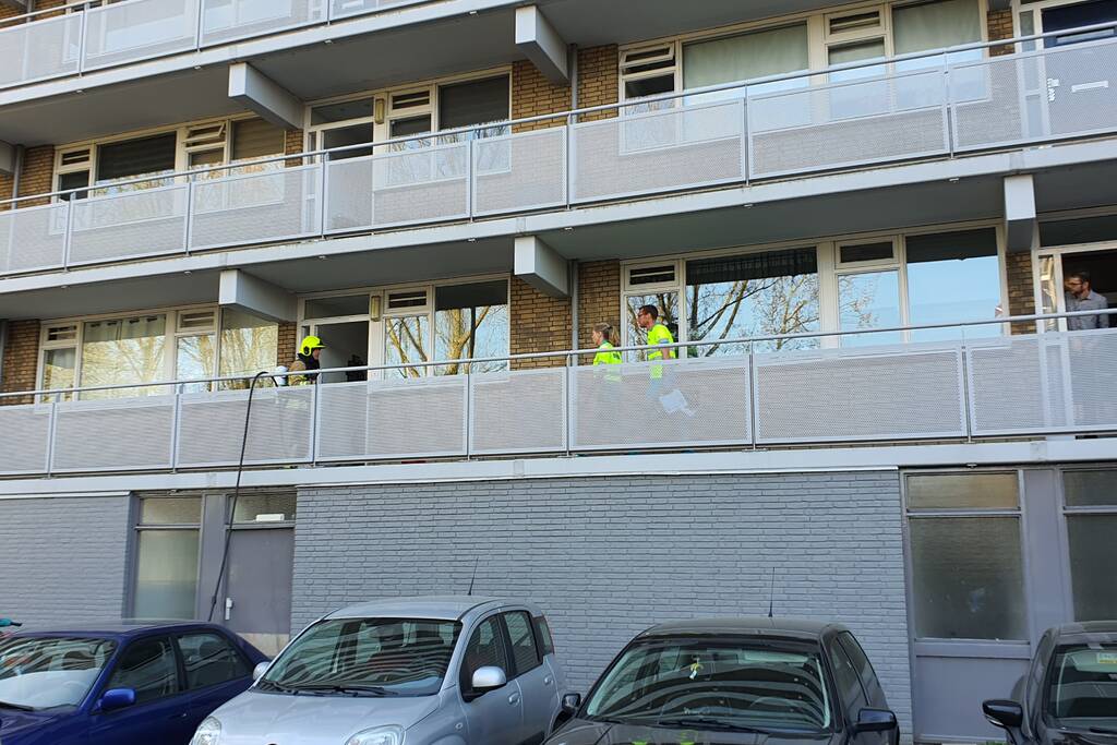 Gewonde bij brand in appartement