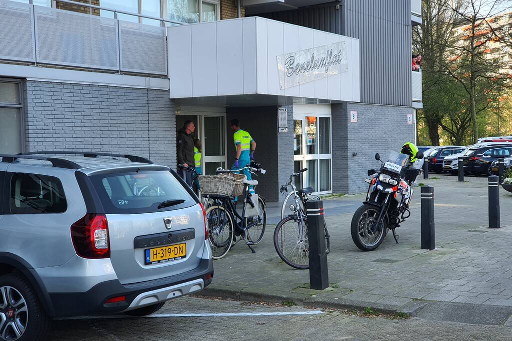 Gewonde bij brand in appartement